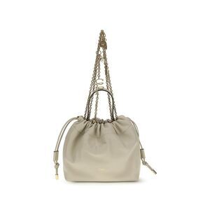 Chloé Beige Lamb Ovis Aries Aries Shoulder Women's Bag